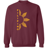 Filipino Half Sun Unisex Crewneck Pullover Sweatshirt